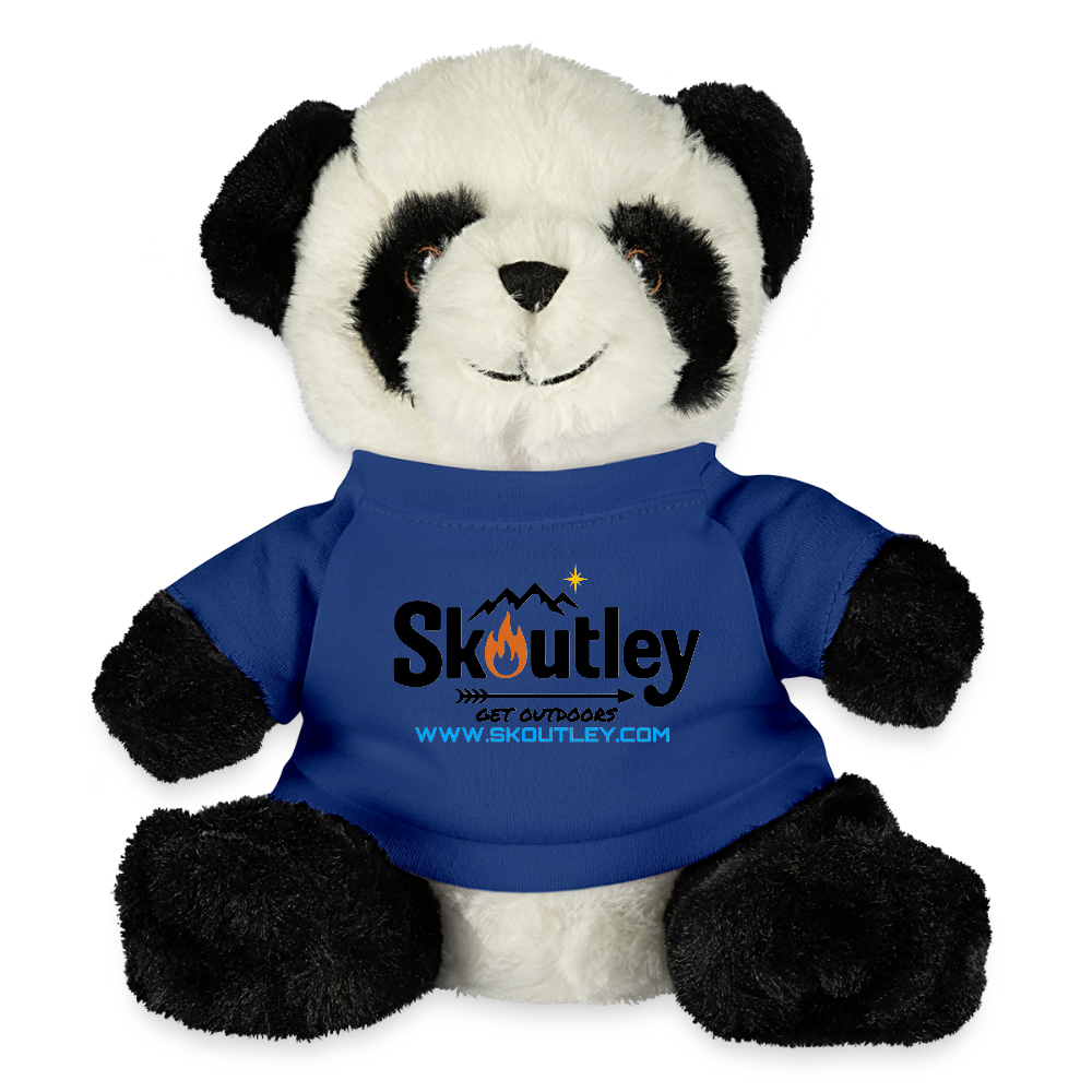 Plush Teddy Bear - royal blue