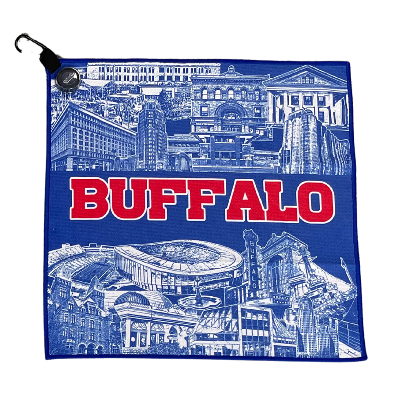 Load image into Gallery viewer, Magnetic Golf Towel - Buffalo