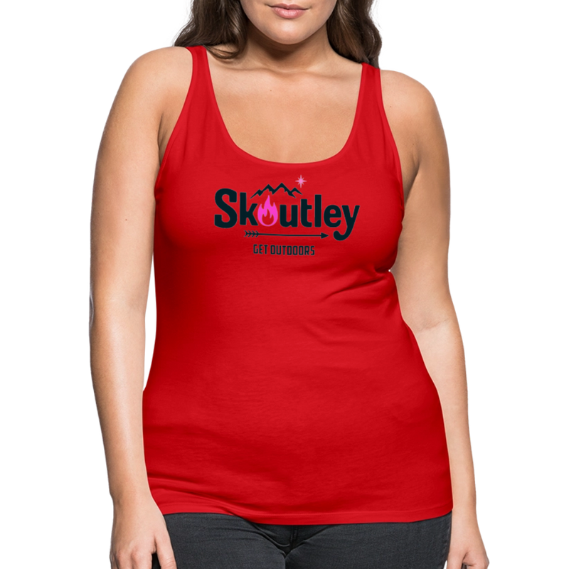 Load image into Gallery viewer, Women’s Premium Tank Top - red