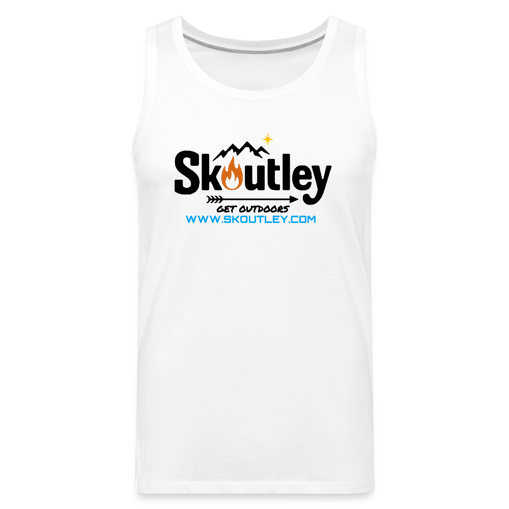 Men’s Premium Tank - white