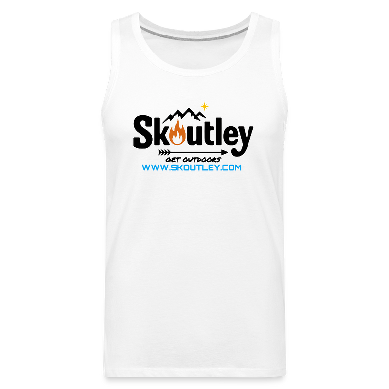 Load image into Gallery viewer, Men’s Premium Tank - white