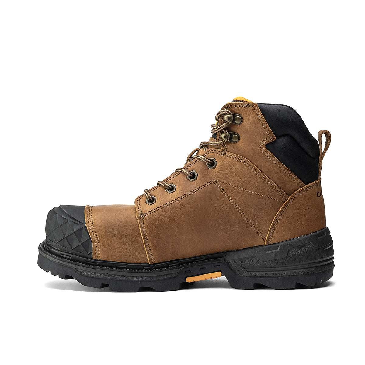 Maverick 6” Comp Toe Men’s Waterproof Work Boot - Wheat - Skoutley Outdoors LLC