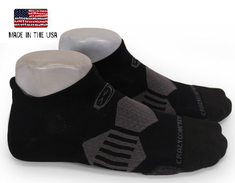 Load image into Gallery viewer, Vadar Black - Elite Running Socks