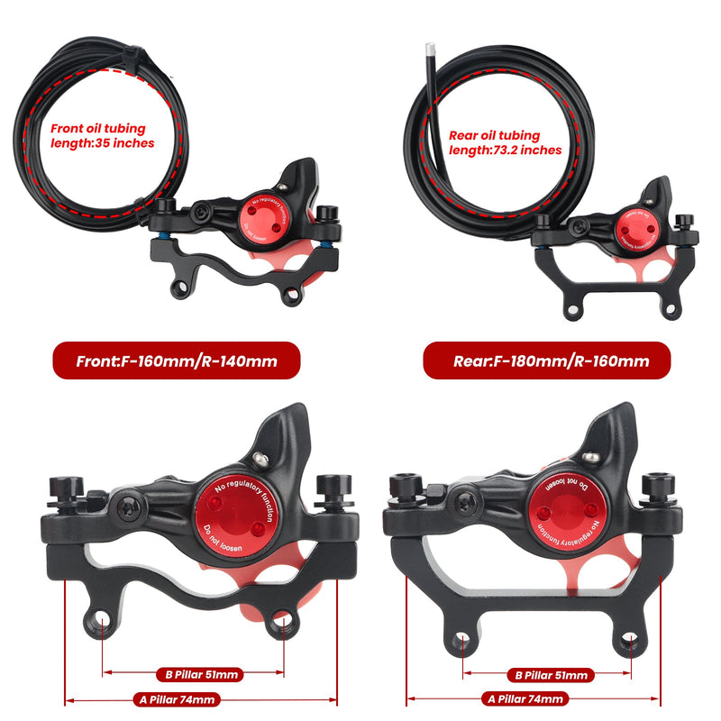 Load image into Gallery viewer, ZOOM HB-875E/876E Electric Bike Hydraulic Disc Brake