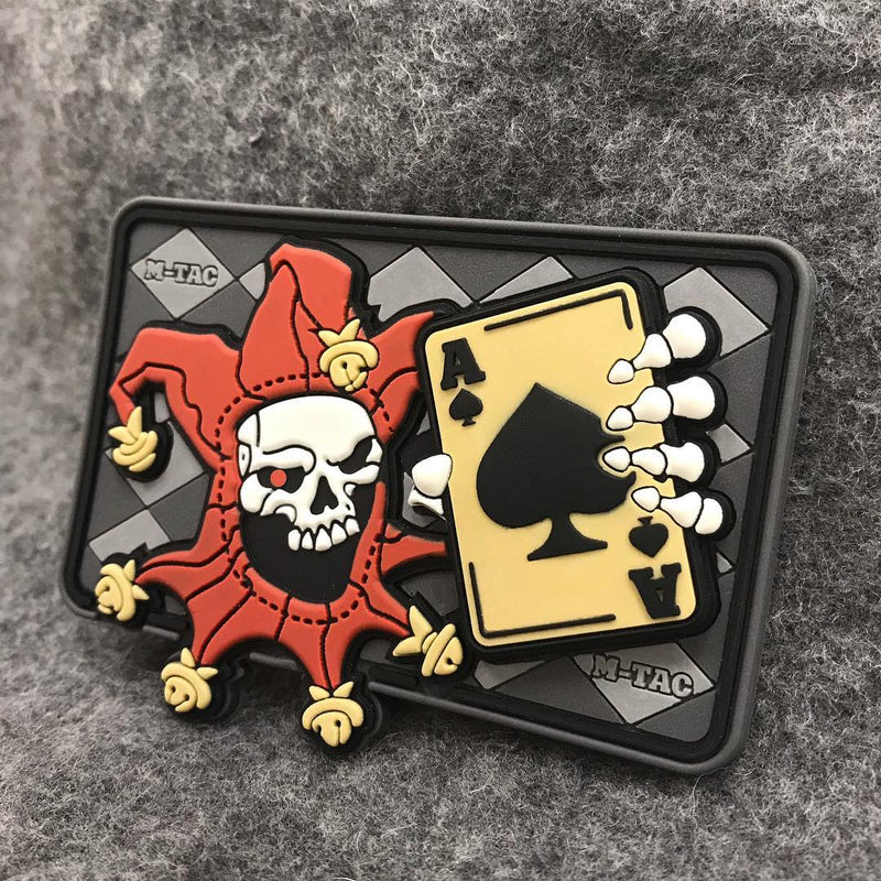 Load image into Gallery viewer, M-Tac patch Joker Skull 3D PVC