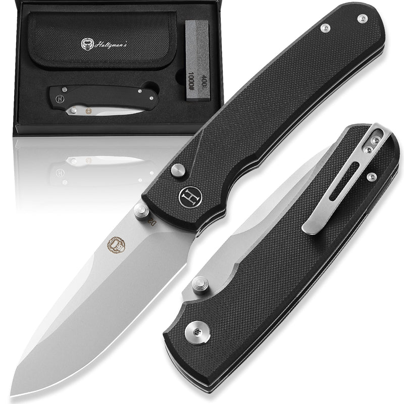 Load image into Gallery viewer, The Loyalist Folding Pocket Knife Giftset for Men and Women (Sand and Black)