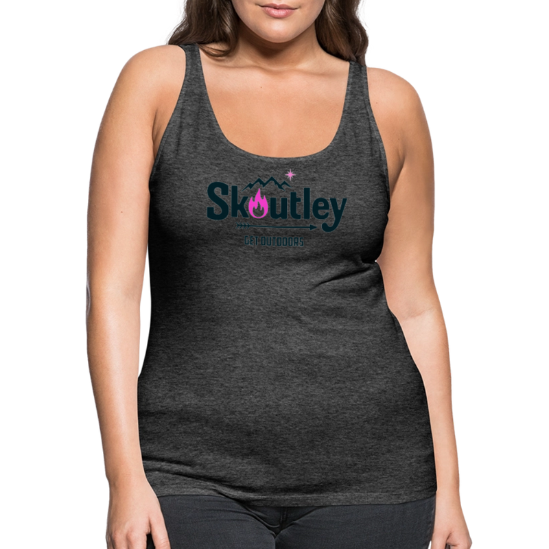 Load image into Gallery viewer, Women’s Premium Tank Top - charcoal grey