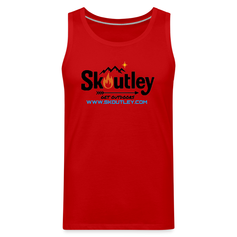 Load image into Gallery viewer, Men’s Premium Tank - red