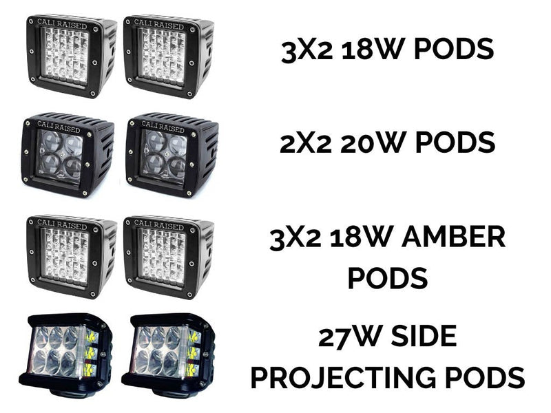 Load image into Gallery viewer, Low Profile Ditch Light Brackets Kit For 2003-2009 Toyota 4Runner