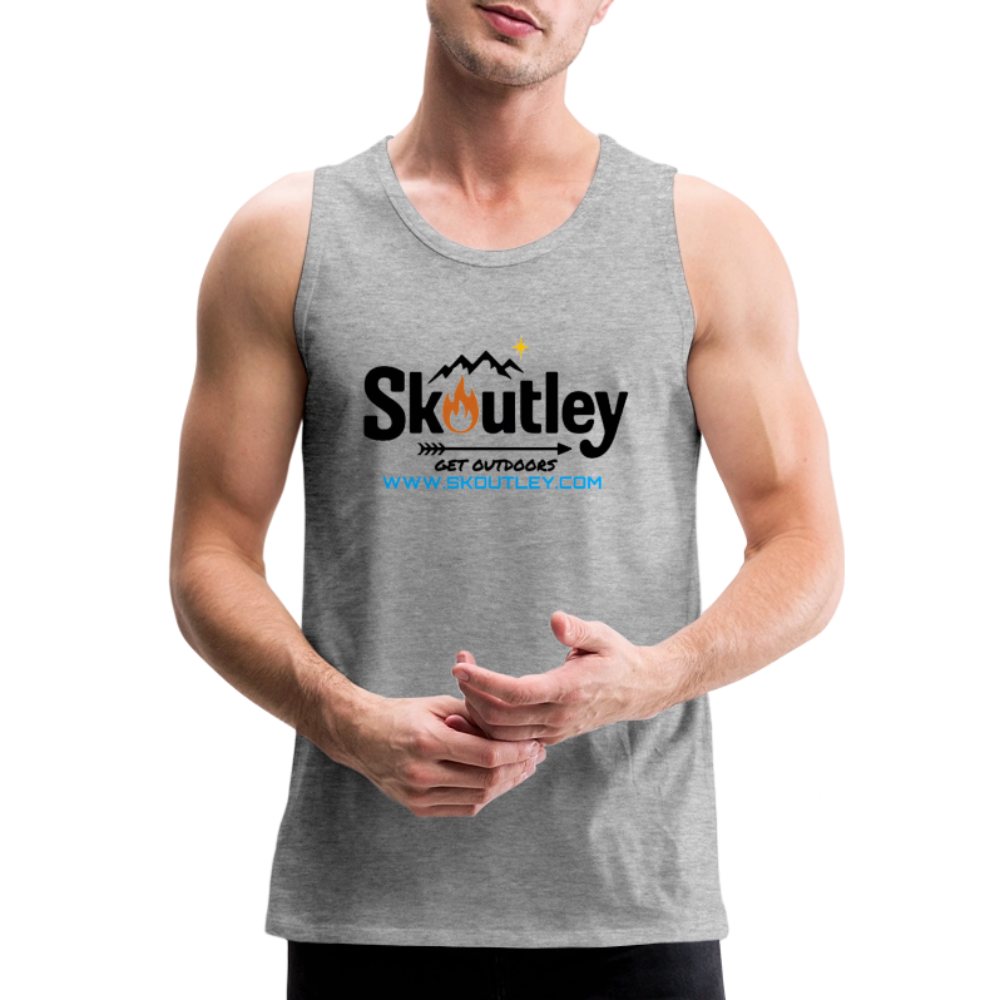 Men’s Premium Tank - heather gray