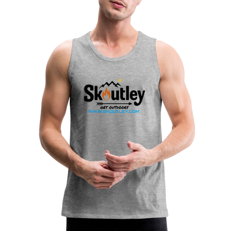 Load image into Gallery viewer, Men’s Premium Tank - heather gray