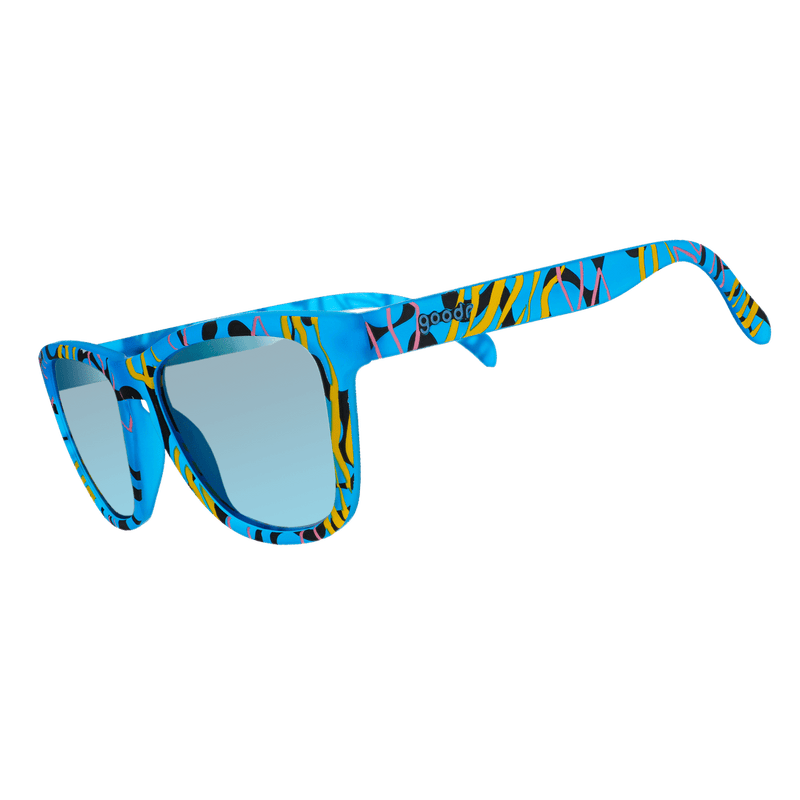 Load image into Gallery viewer, "Boozy Blue Mystery” - Limited OG Polarized Sunglasses