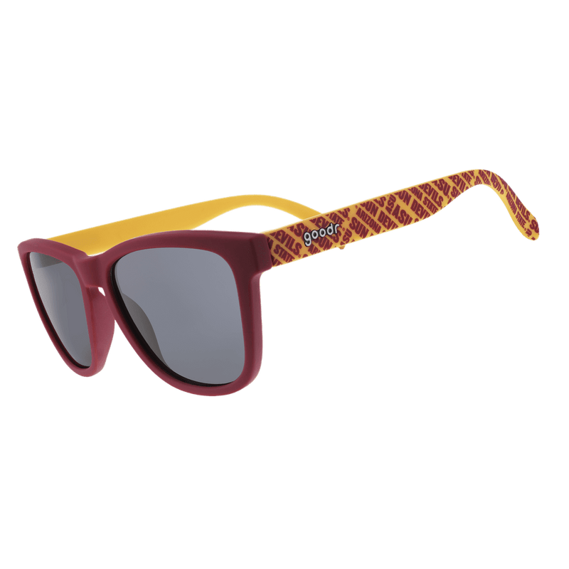 Load image into Gallery viewer, "Forks Up, Sunnies On” ASU Collegiate OG Polarized Sunglasses