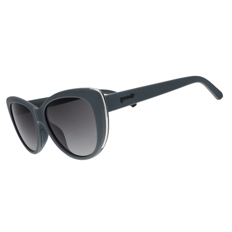 Load image into Gallery viewer, "Not Gray, Diet Black" Glam G Polarized Sunglasses
