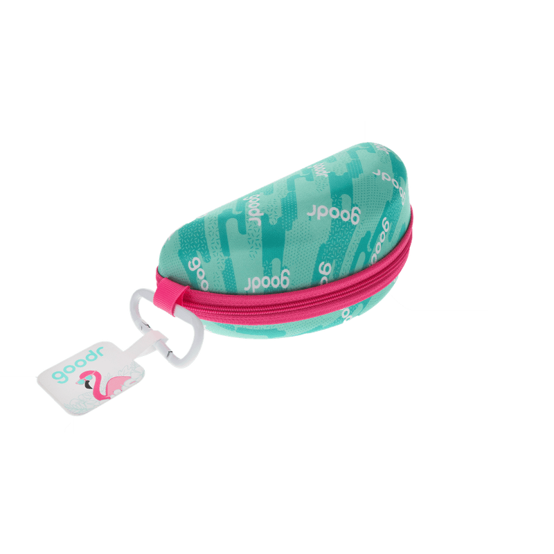 Load image into Gallery viewer, "Gnarliest Case Scenario” Wrap Sunglasses Case with Carabiner