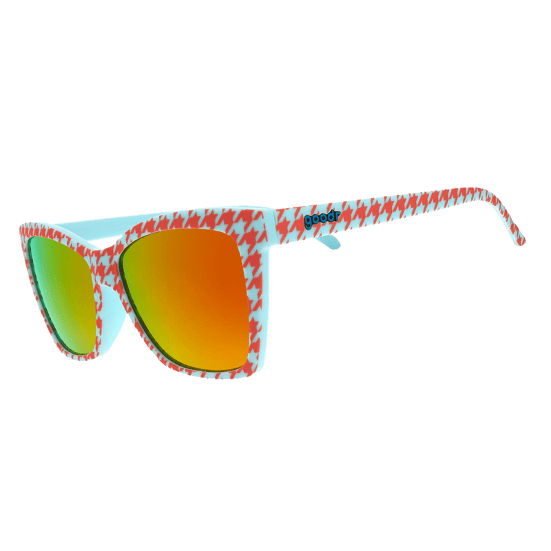 Load image into Gallery viewer, "The Truth About Houndstooth" Polarized Pop G Sunglasses