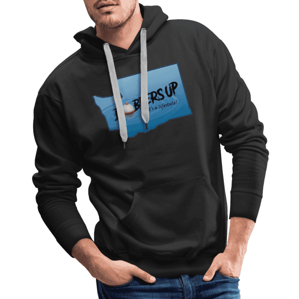 Men’s Premium Hoodie - Bobbers Up - Skoutley Outdoors LLC