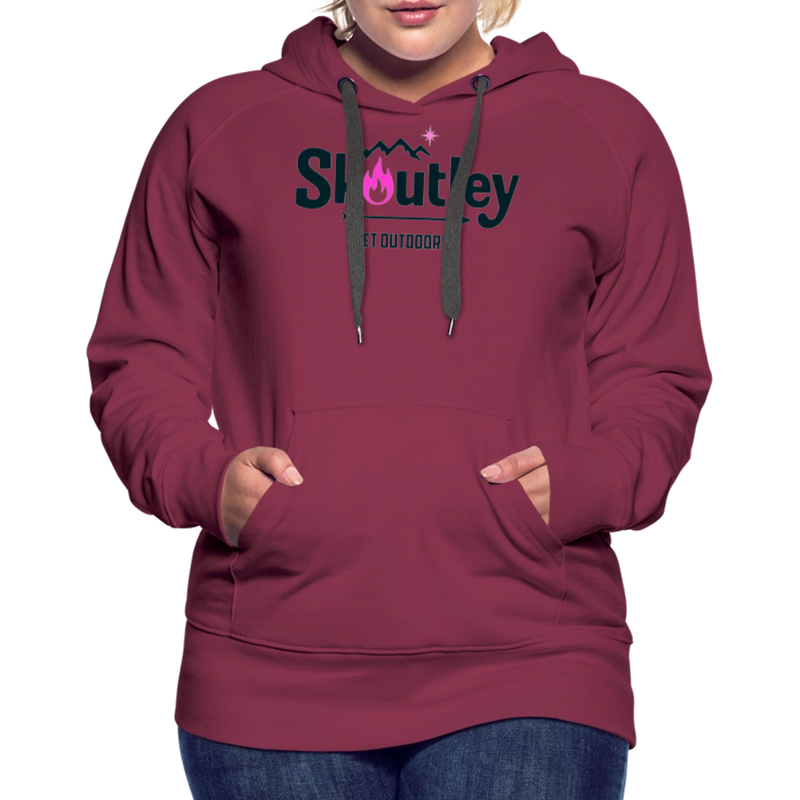 Load image into Gallery viewer, Women’s Premium Hoodie - burgundy