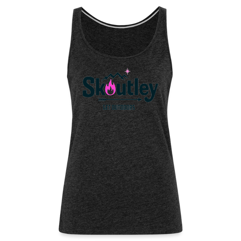 Load image into Gallery viewer, Women’s Premium Tank Top - charcoal grey