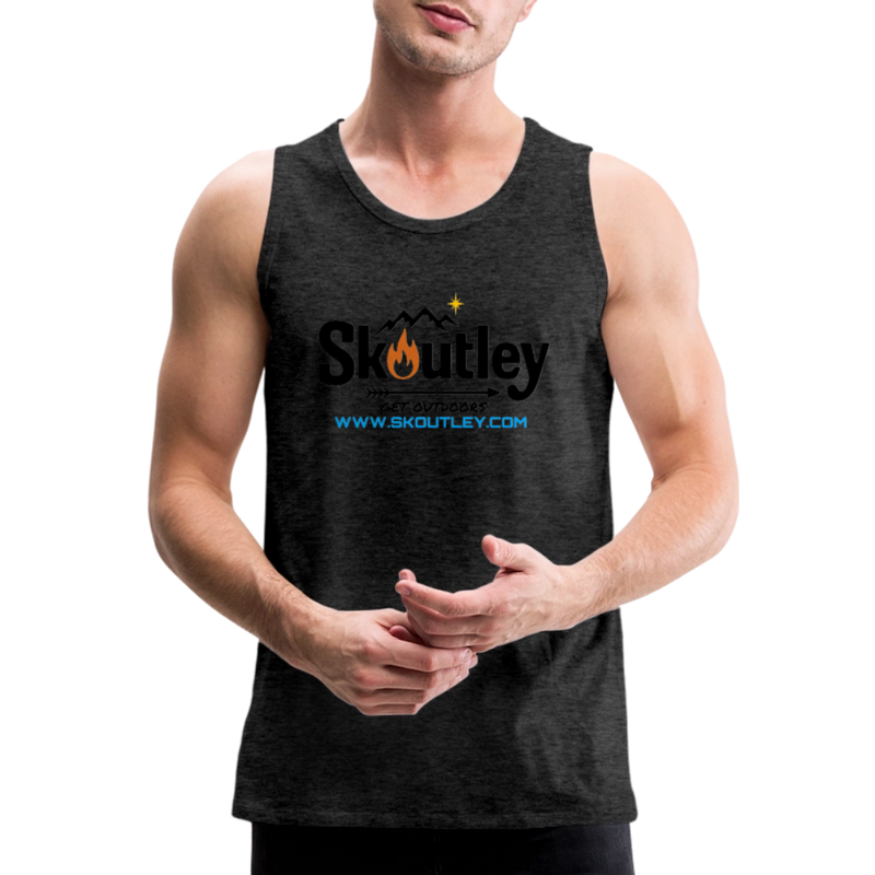 Load image into Gallery viewer, Men’s Premium Tank - charcoal grey