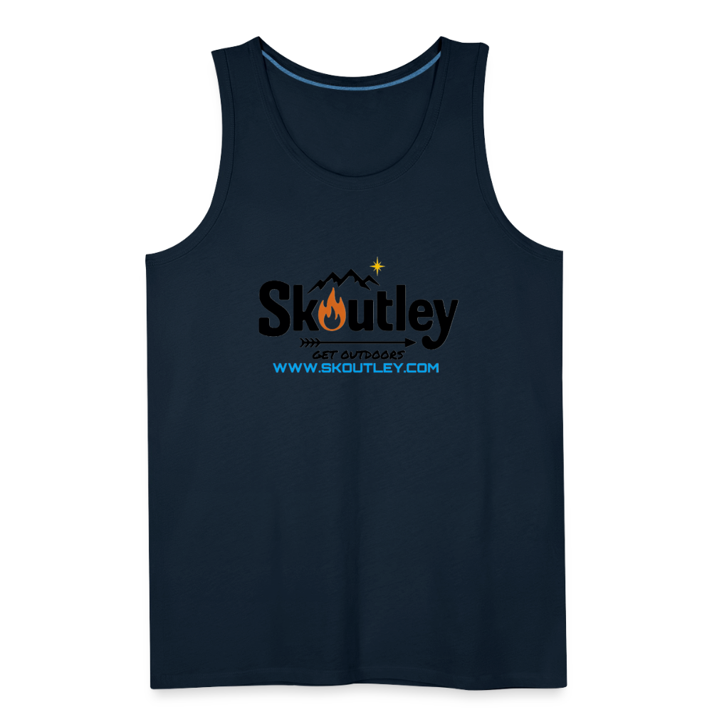 Men’s Premium Tank - deep navy