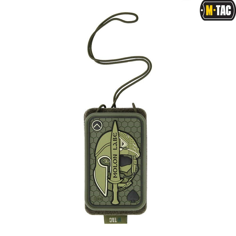 Load image into Gallery viewer, M-Tac Tactical Badge Holder Hanging ID Card Case Hook Surface Draw Cord