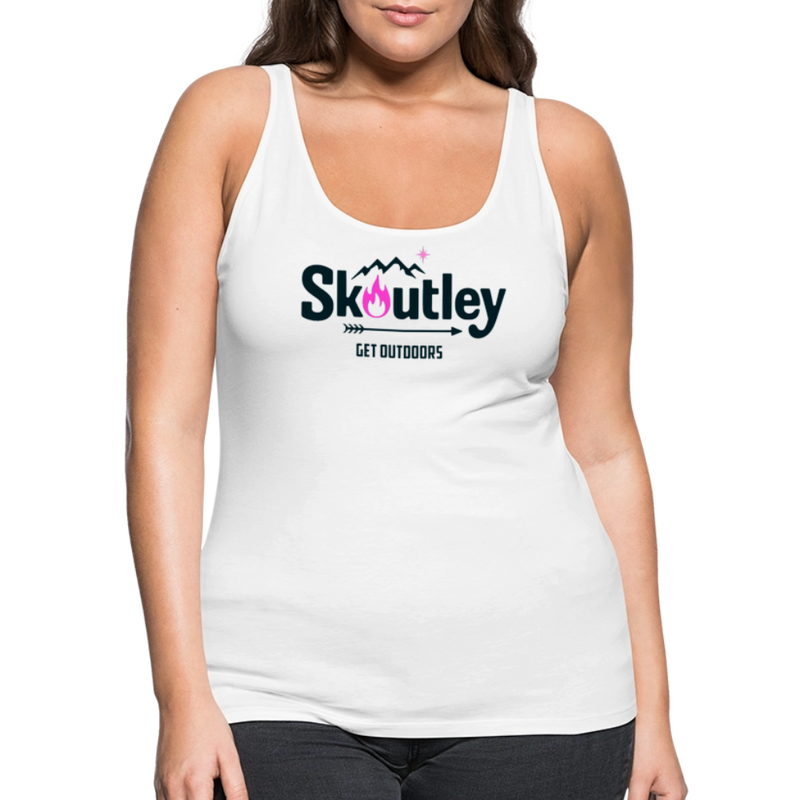 Load image into Gallery viewer, Women’s Premium Tank Top - white