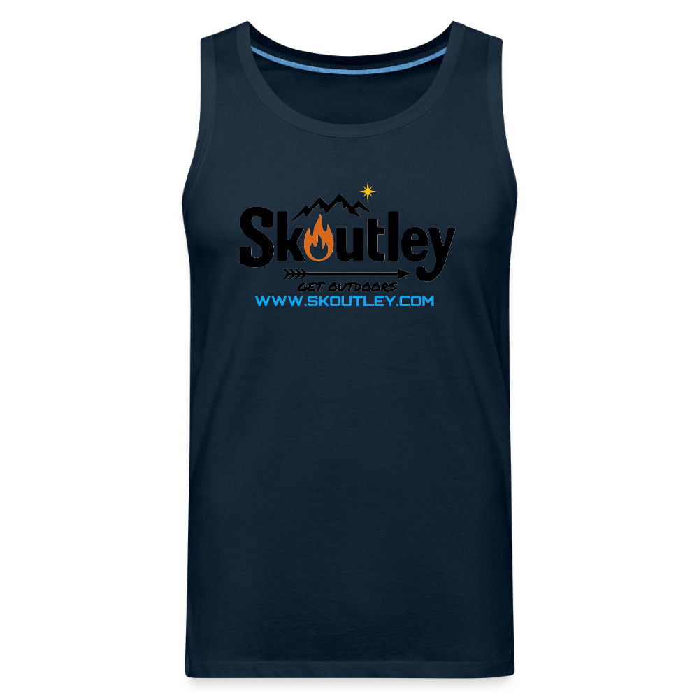 Men’s Premium Tank - deep navy
