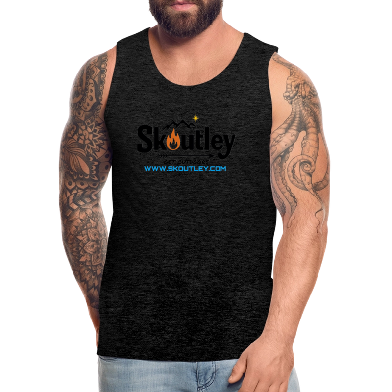 Load image into Gallery viewer, Men’s Premium Tank - charcoal grey