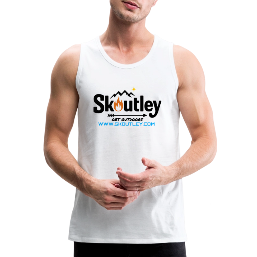 Men’s Premium Tank - white
