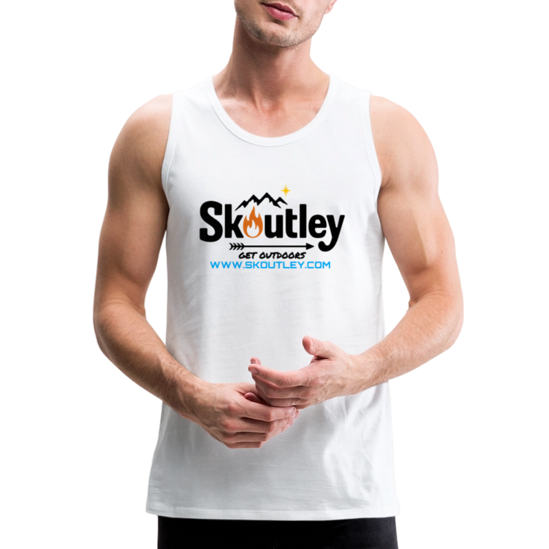 Load image into Gallery viewer, Men’s Premium Tank - white