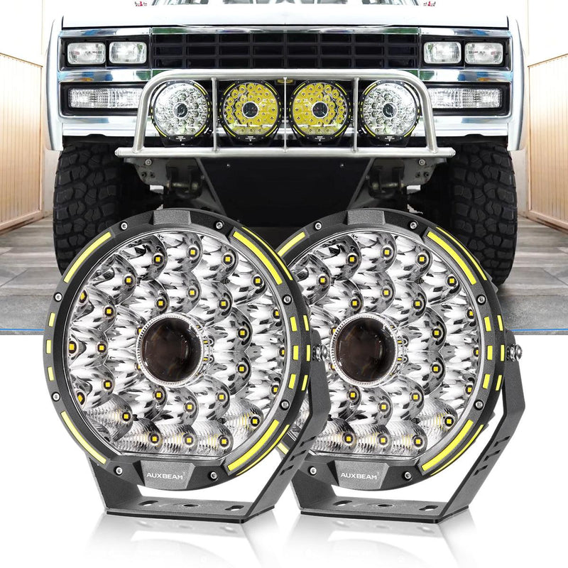 Load image into Gallery viewer, (2pcs/set) 9 INCH 270W 37776LM 360-PRO Series Custom Lens Offroad LED Driving Lights for Chevrolet