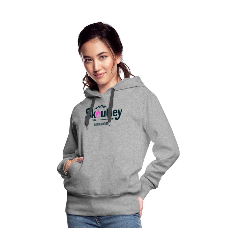 Load image into Gallery viewer, Women’s Premium Hoodie - heather grey