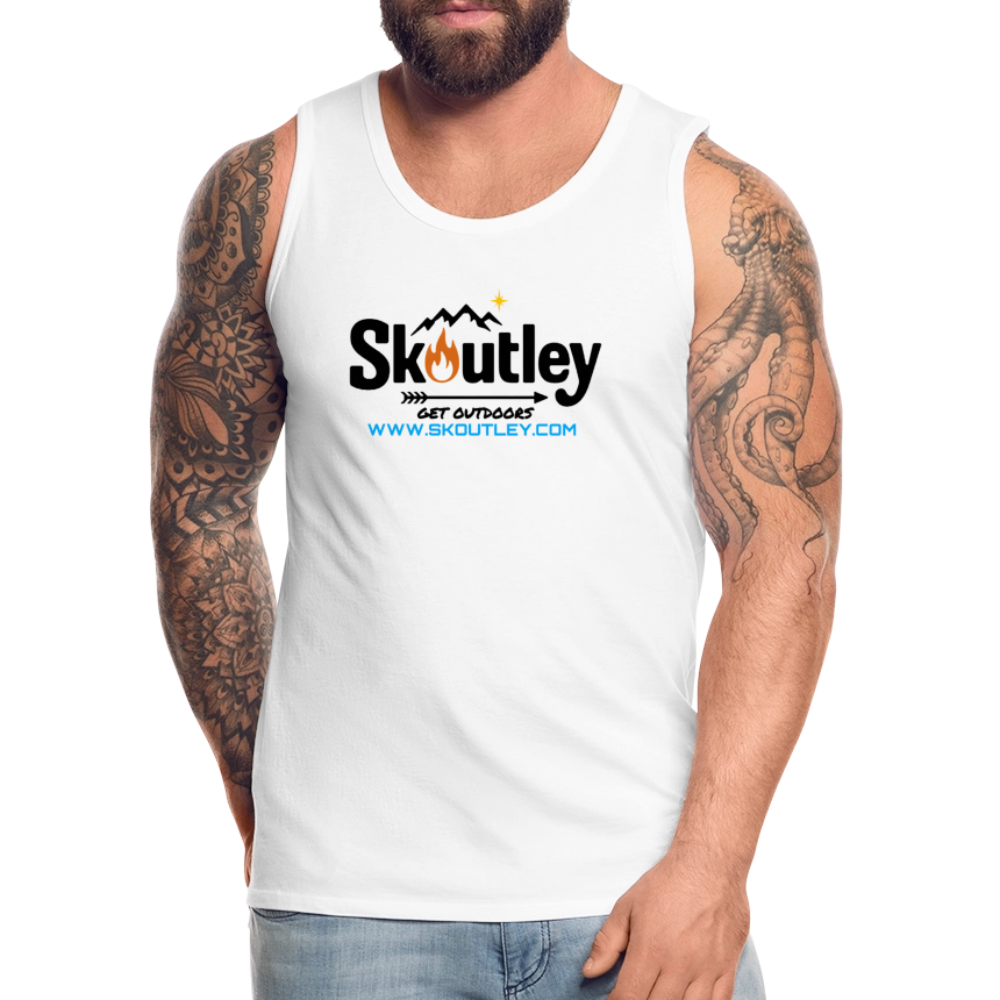 Men’s Premium Tank - white