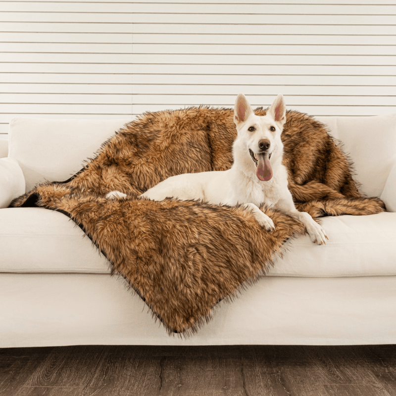 Load image into Gallery viewer, PupProtector™ Waterproof Throw Blanket - Sable Tan