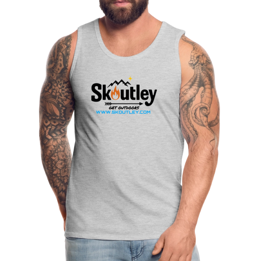 Men’s Premium Tank - heather gray