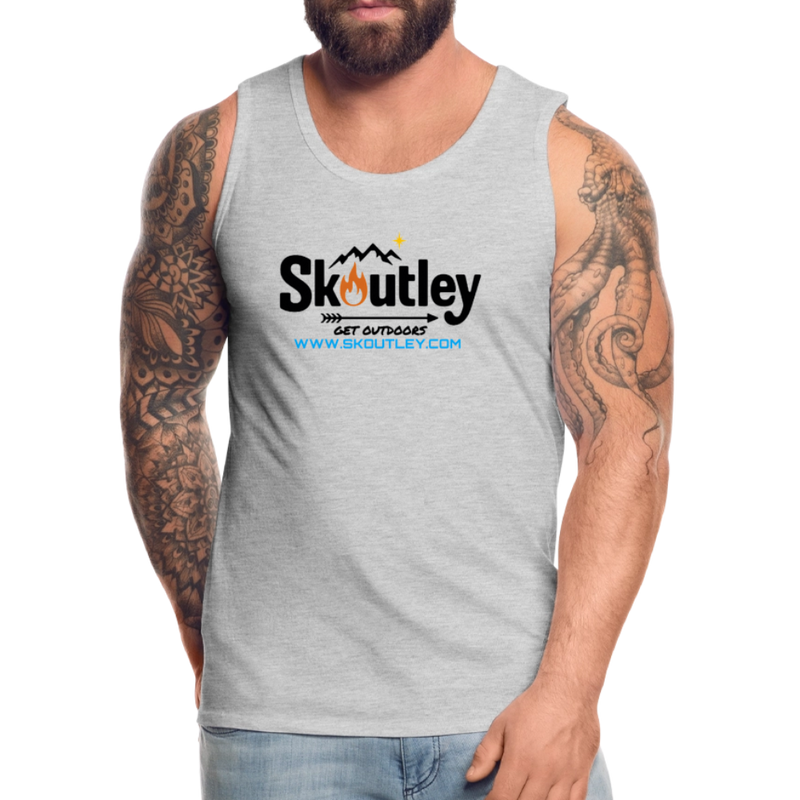 Load image into Gallery viewer, Men’s Premium Tank - heather gray