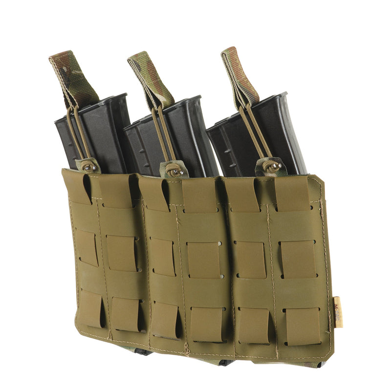 Load image into Gallery viewer, M-Tac Elastic Triple Mag Pouch Elite Laser Cut
