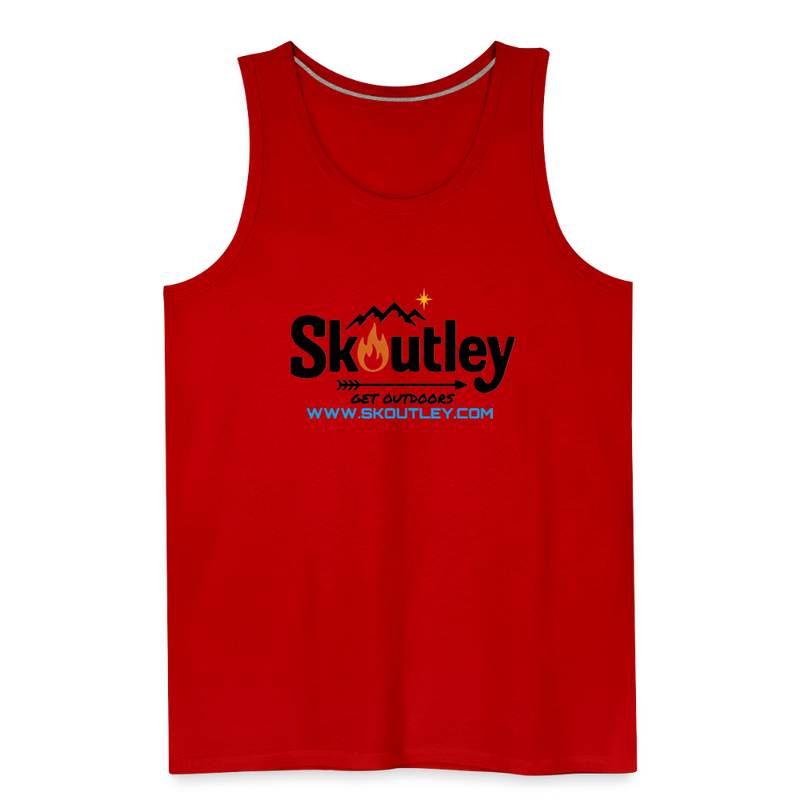 Load image into Gallery viewer, Men’s Premium Tank - red