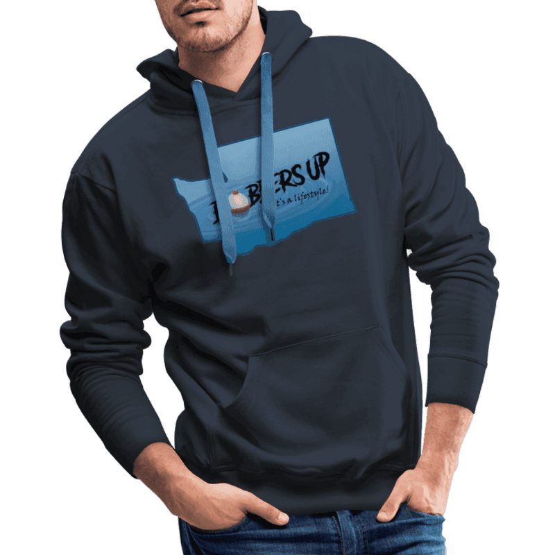 Load image into Gallery viewer, Men’s Premium Hoodie - Bobbers Up - Skoutley Outdoors LLC