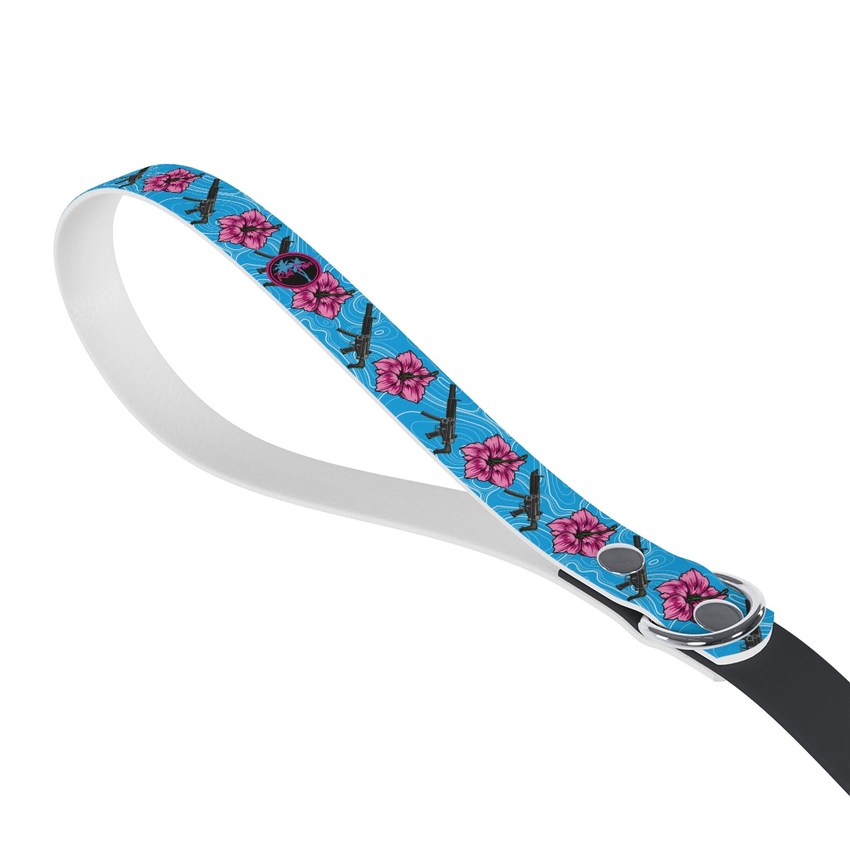 Rad Palm High Capacity Hibiscus Dog Leash