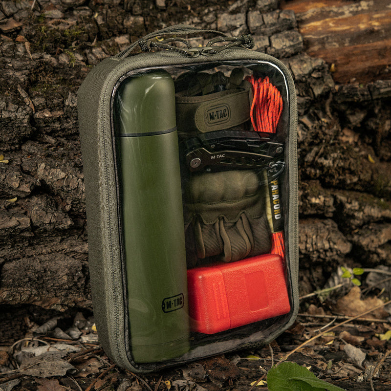 Load image into Gallery viewer, M-Tac Utility Organizer Transparent Elite (Large) (11.8" x 7.5")