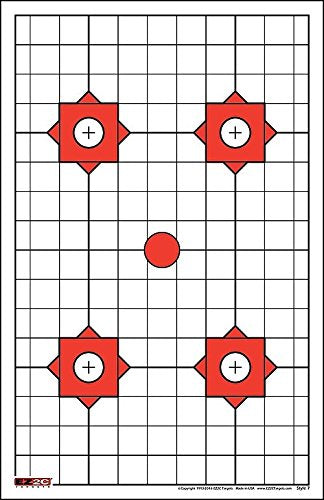 Load image into Gallery viewer, 200 EZ2C Targets 8 Rifle Styles Package Paper Shooting Targets for Range 11”x17” USA MADE