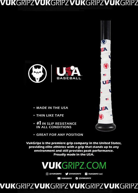 USA Baseball Bat Grip Tape Collection