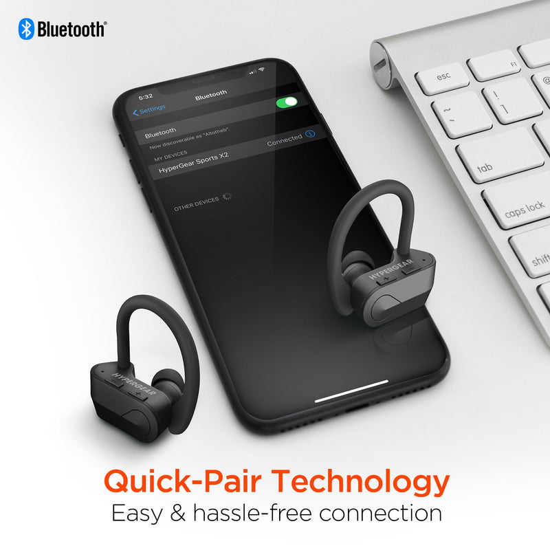 Load image into Gallery viewer, HyperGear Sport X2 True Wireless Earbuds with 4 Hours of Playtime per Charge