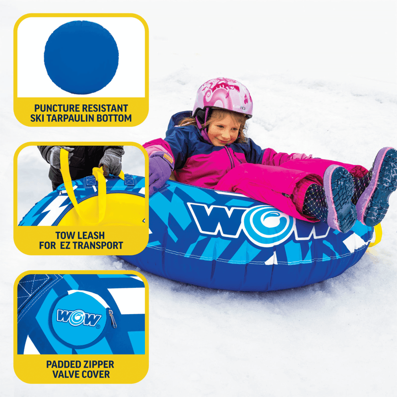 Load image into Gallery viewer, WOW Watersports Surge Tarpaulin-Bottom Snow Tube