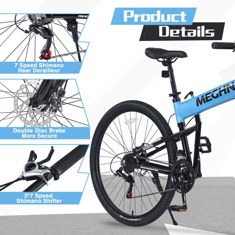Load image into Gallery viewer, Meghna XM2 Folding Bike - 29"
