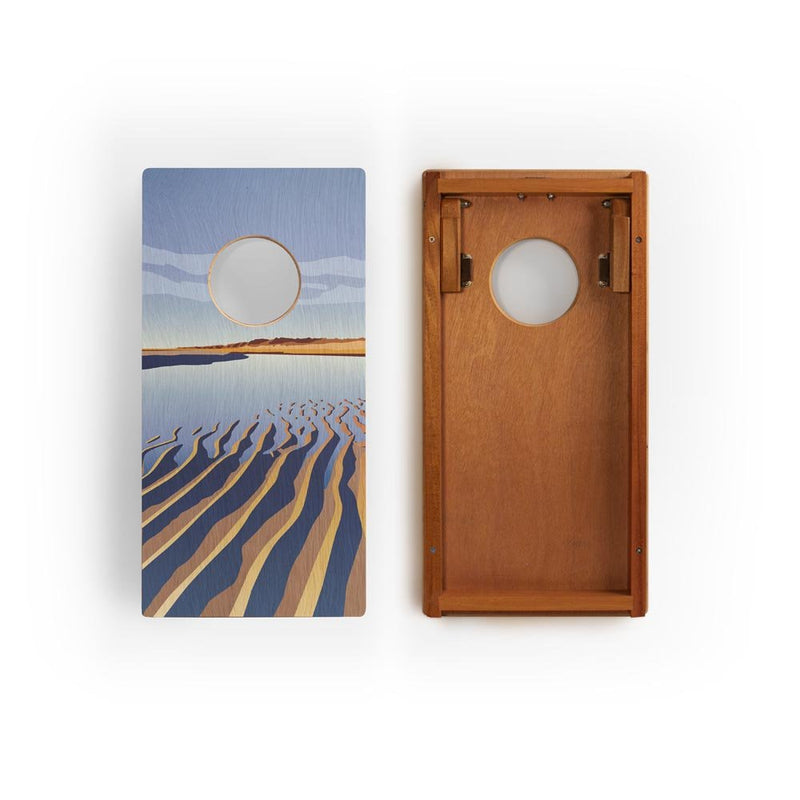 Load image into Gallery viewer, 1ft x 2ft Graphic Wood Travel Cornhole Set | National Parks Inspired Collection