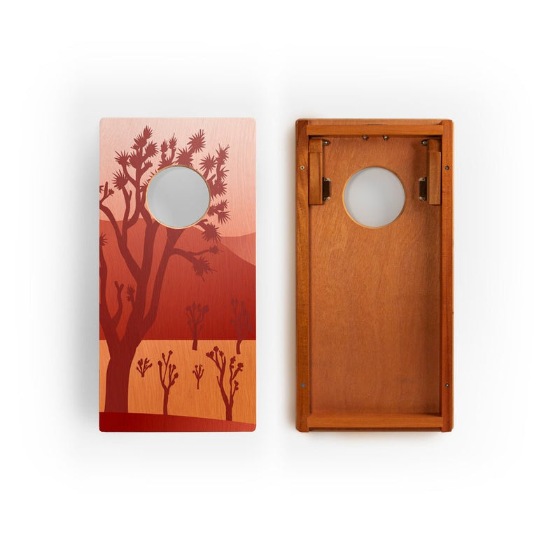 Load image into Gallery viewer, 1ft x 2ft Graphic Wood Travel Cornhole Set | National Parks Inspired Collection