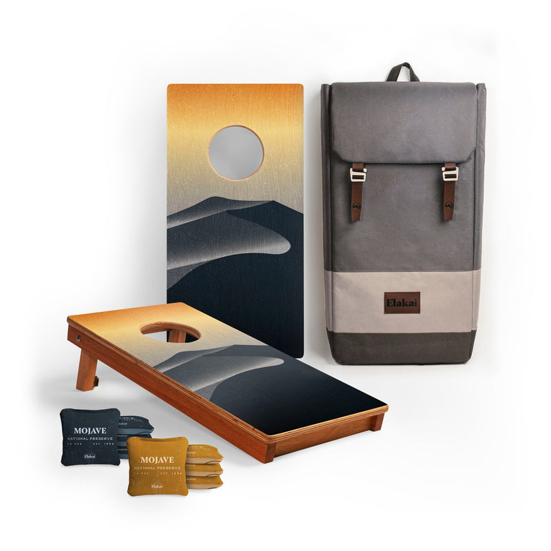 Load image into Gallery viewer, 1ft x 2ft Graphic Wood Travel Cornhole Set | National Parks Inspired Collection